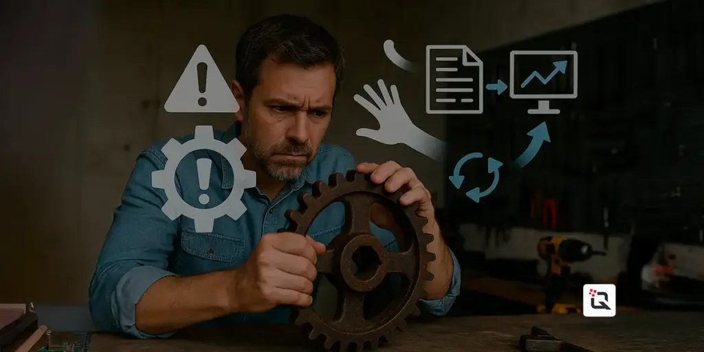 A engrenagem emperrou? Ache os gargalos manuais e faça sua transformação digital já!